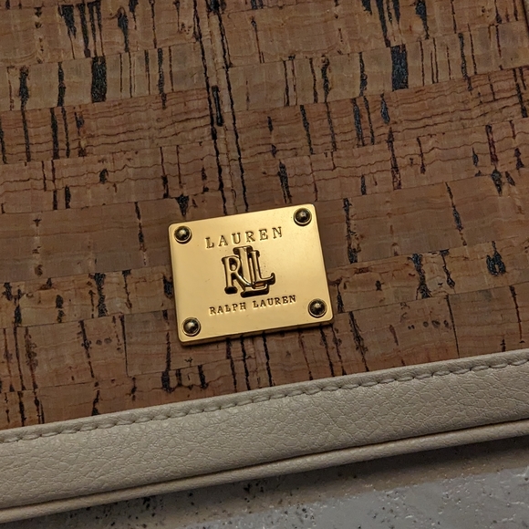 Stunning Ralph Lauren Cork Clutch - Picture 3 of 3